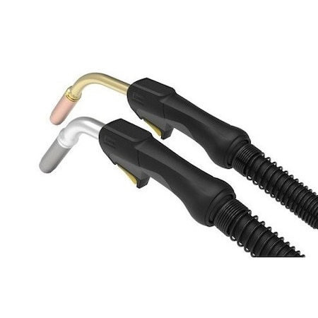 Tweco MIG Gun, 0.035 - 1/16 Inch, 12 ft L, 500 A,  1044-1123